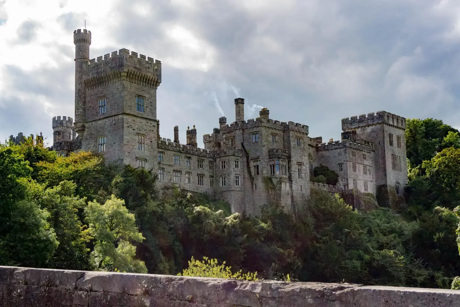 Il gruppo nella residenza a Canterbury